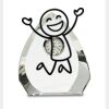 [CRY170] 5.5" Crystal Arch Clock Thumbnail