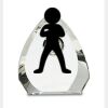 [CRY170] 5.5" Crystal Arch Clock Thumbnail