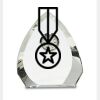 [CRY170] 5.5" Crystal Arch Clock Thumbnail