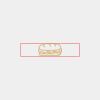 CRY053 - Gold Accented Crystal Desk Clock Thumbnail
