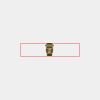 CRY053 - Gold Accented Crystal Desk Clock Thumbnail