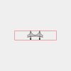 CRY053 - Gold Accented Crystal Desk Clock Thumbnail
