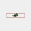 CRY053 - Gold Accented Crystal Desk Clock Thumbnail