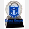 [CRY6101L] 5" Crystal Golf Ball Clock Thumbnail