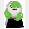 [CRY6101L] 5" Crystal Golf Ball Clock Thumbnail