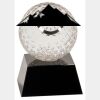 [CRY6101L] 5" Crystal Golf Ball Clock Thumbnail