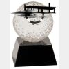 [CRY6101L] 5" Crystal Golf Ball Clock Thumbnail