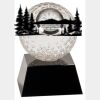 [CRY6101L] 5" Crystal Golf Ball Clock Thumbnail