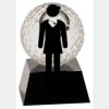 [CRY6101L] 5" Crystal Golf Ball Clock Thumbnail