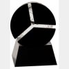 [CRY6101L] 5" Crystal Golf Ball Clock Thumbnail