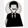 [CRY6101L] 5" Crystal Golf Ball Clock Thumbnail