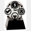 [CRY6101L] 5" Crystal Golf Ball Clock Thumbnail
