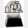 [CRY6101L] 5" Crystal Golf Ball Clock Thumbnail