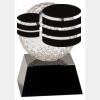 [CRY6101L] 5" Crystal Golf Ball Clock Thumbnail