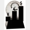 [CRY6101L] 5" Crystal Golf Ball Clock Thumbnail