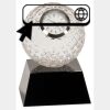 [CRY6101L] 5" Crystal Golf Ball Clock Thumbnail