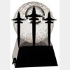 [CRY6101L] 5" Crystal Golf Ball Clock Thumbnail