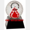 [CRY6101L] 5" Crystal Golf Ball Clock Thumbnail