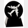 [CRY6101L] 5" Crystal Golf Ball Clock Thumbnail