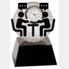 [CRY6101L] 5" Crystal Golf Ball Clock Thumbnail