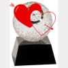 [CRY6101L] 5" Crystal Golf Ball Clock Thumbnail
