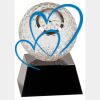 [CRY6101L] 5" Crystal Golf Ball Clock Thumbnail