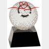 [CRY6101L] 5" Crystal Golf Ball Clock Thumbnail