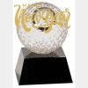 [CRY6101L] 5" Crystal Golf Ball Clock Thumbnail