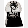 [CRY6101L] 5" Crystal Golf Ball Clock Thumbnail