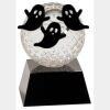 [CRY6101L] 5" Crystal Golf Ball Clock Thumbnail