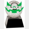 [CRY6101L] 5" Crystal Golf Ball Clock Thumbnail