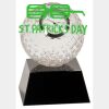 [CRY6101L] 5" Crystal Golf Ball Clock Thumbnail