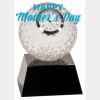 [CRY6101L] 5" Crystal Golf Ball Clock Thumbnail
