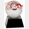 [CRY6101L] 5" Crystal Golf Ball Clock Thumbnail
