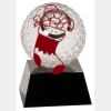 [CRY6101L] 5" Crystal Golf Ball Clock Thumbnail