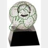 [CRY6101L] 5" Crystal Golf Ball Clock Thumbnail