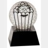 [CRY6101L] 5" Crystal Golf Ball Clock Thumbnail