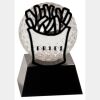 [CRY6101L] 5" Crystal Golf Ball Clock Thumbnail