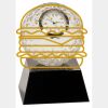 [CRY6101L] 5" Crystal Golf Ball Clock Thumbnail