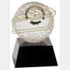 [CRY6101L] 5" Crystal Golf Ball Clock Thumbnail