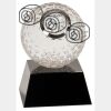 [CRY6101L] 5" Crystal Golf Ball Clock Thumbnail