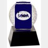 [CRY6101L] 5" Crystal Golf Ball Clock Thumbnail