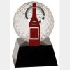 [CRY6101L] 5" Crystal Golf Ball Clock Thumbnail