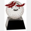 [CRY6101L] 5" Crystal Golf Ball Clock Thumbnail