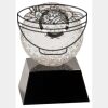 [CRY6101L] 5" Crystal Golf Ball Clock Thumbnail