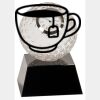 [CRY6101L] 5" Crystal Golf Ball Clock Thumbnail