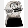 [CRY6101L] 5" Crystal Golf Ball Clock Thumbnail