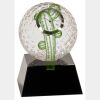 [CRY6101L] 5" Crystal Golf Ball Clock Thumbnail