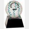 [CRY6101L] 5" Crystal Golf Ball Clock Thumbnail