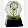 [CRY6101L] 5" Crystal Golf Ball Clock Thumbnail